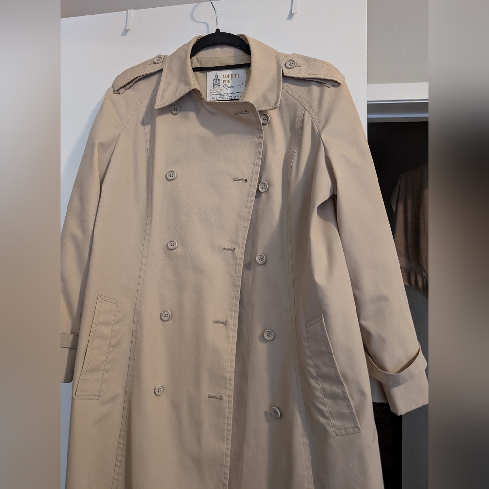 London Fog trench coat